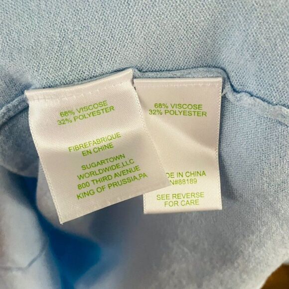 Lilly Pulitzer Siesta Off The Shoulder Sweater Size M - Picture 4 of 5